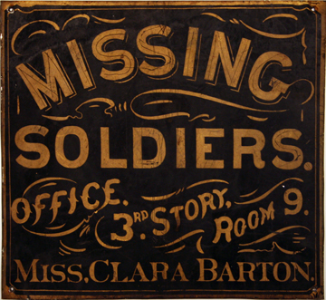 Clara Barton office sign